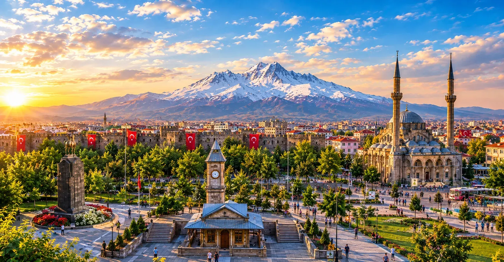 Kayseri'nin Kalbinde 4 Saat: Şehir Merkezi & Tarih Turu